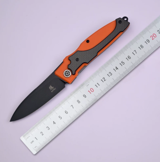 【 Sheng Yujiao 】 S90V High Hardness Sharp Titanium Alloy Carbon Fiber Handle Fruit Knife Pocket Knife